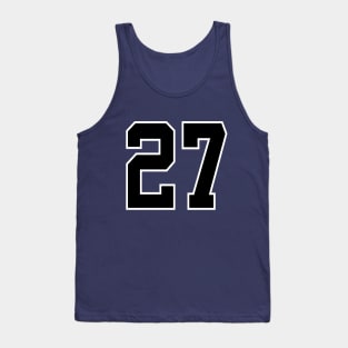 Number 27 Tank Top